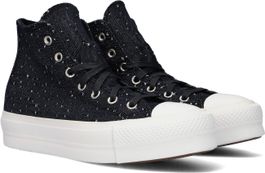 Zwarte converse hoge sneaker chuck taylor all star lift hi