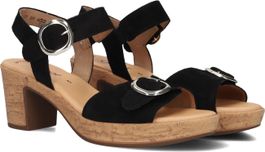 Zwarte gabor sandalen 764.1