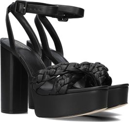 Zwarte guess sandalen gabira
