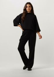 Zwarte neo noir jumpsuit arlo crepe jumpsuit