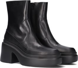 Zwarte nubikk enkelboots venga bootie