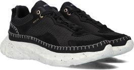 Zwarte nubikk lage sneakers ross riviera