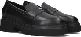 Zwarte nubikk loafers frankie loafer