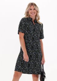 Zwarte object mini jurk janni 2/4 dress