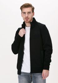 Zwarte pme legend jack zip jacket interlock sweat - Zwart