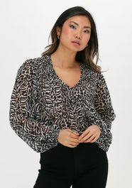 Zwarte set blouse 73904