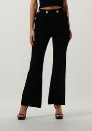 Zwarte silvian heach flared broek gpp23523pa