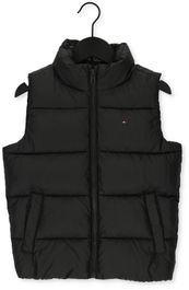 Zwarte tommy hilfiger bodywarmer essential padded vest
