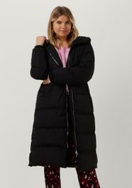 Zwarte y.a.s. gewatteerde jas yaspuffa long down coat