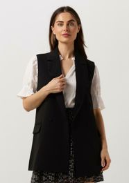 Zwarte y.a.s. gilet yasloui sl waistcoat