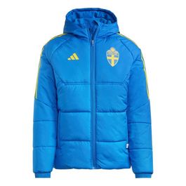 Zweden winterjas condivo 22 - blauw/geel